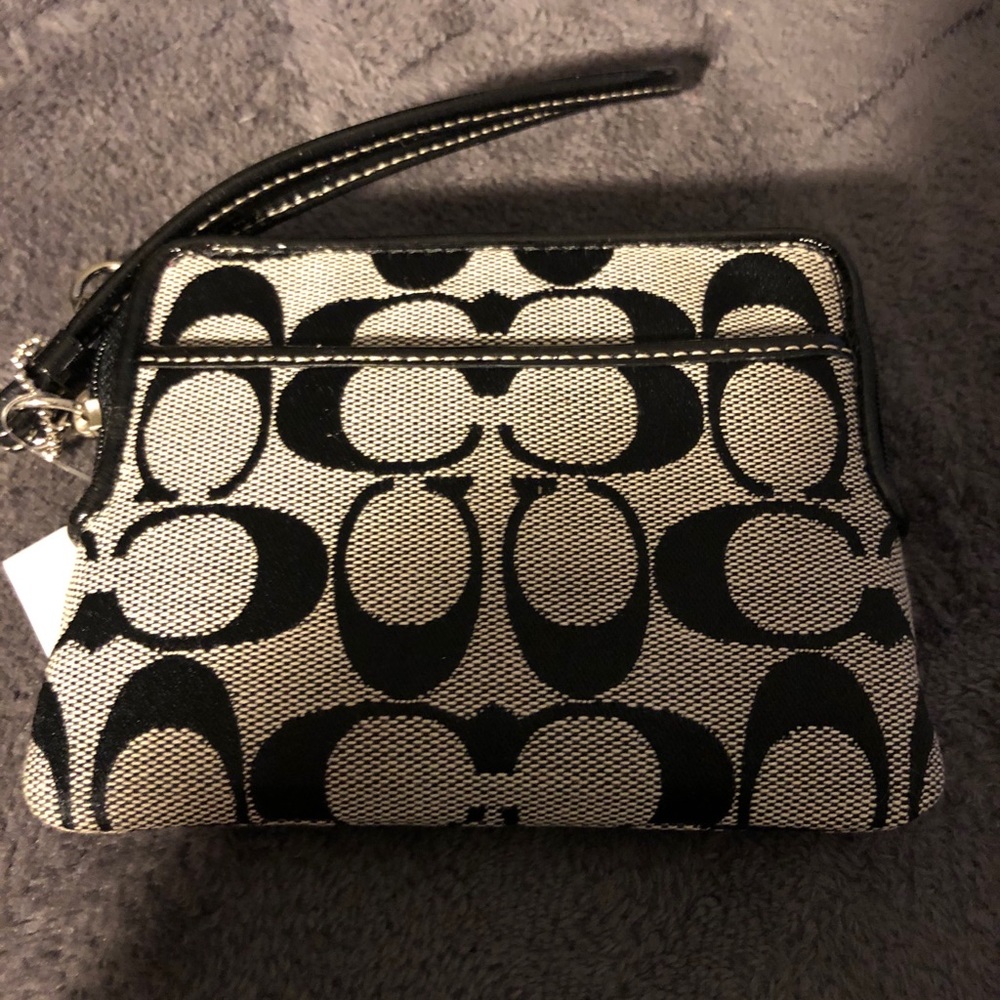 Coach “C” wristlet
